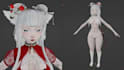 custom vrchat avatar vrc avatar furry nsfw vrchat avatar vr character model