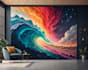 create stunning custom abstract art for your space