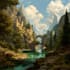 design amazing fantasy landscape