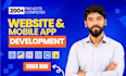 do website development and ios android app development as a flutter developer