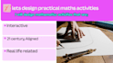 design practical math activities aligned with 21st century learning and teaching