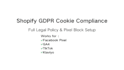 gdpr ccpa cookie compliance setup  privacy policy for shopify