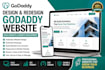 design godaddy website redesign godaddy site develop godaddy website
