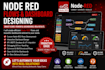 do node red flows and dashboard designing