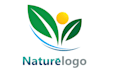 create a creative nature logo with a modern touch