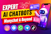 do whatsapp business API setup and build whatsapp chatbots