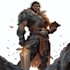 make a game art style dnd character art