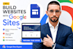 create a website using google sites