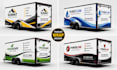 professional box truck wrap design commercial vehicle wrap