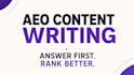write aeo optimized article for your brand