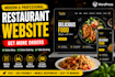create a wordpress restaurant website with online menu