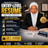 write ats optimized entry level resume CV and cover letter