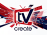create a clean and modern TV icon logo for your brand