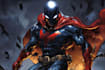 illustrate a superhero comic and marvel character