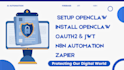 openclaw setup, fix install openclaw oauth2 jwt firebase n8n automation zapier