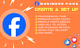 setup facebook business page