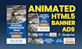 design google banner ads, affiliate web banner, HTML5 animated banner ads