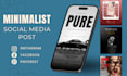 design custom posts and carousel for social media platforms