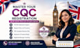 do cqc registration, write policies, or fix rejected applications