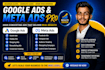 manage google and meta ads with advanced video editing