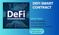 build secure defi smart contracts, staking dapps,web3 applications