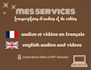 do french and transcriptions