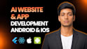 do ai mobile app development ai chatbot ai website ai saas as ai app developer