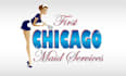 design mascot first chicago maid services logo