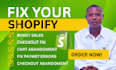 fix broken checkout and reduce cart abandonment fast