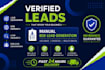 varified b2b email leads