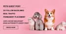 build powerful pets backlinks with pets guest post