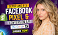 setup meta pixel, facebook pixel, tiktok pixel, API,GTM,ga4, google ads tracking