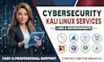 help with IT, cybersecurity, and kali linux projects
