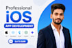 do android and ios mobile app development, react native as ai software developer