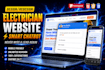 build a electrician website with smart chatbot and lead capture