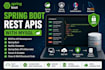 develop java spring boot rest apis with mysql