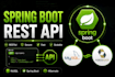 develop java spring boot rest apis with mysql and hibernate