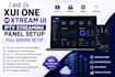 do xtream ui streaming server setup and fix bugs
