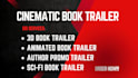 create an epic cinematic book trailer promo for your novel
