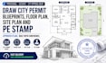 licensed architect and structural engineer specializing in city permit blueprint