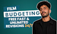 make film budget using movie magic, no drama