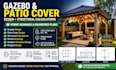 design gazebo, patio cover with structural calculations permit