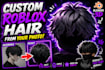 make simple custom roblox hairs from reference