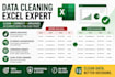 clean, merge, split and analyse excel data