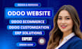 develop odoo website redesign odoo ecommerce store odoo erp customization odoo