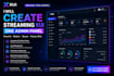 create streaming xui one admin panel