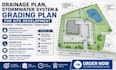 design drainage plan stormwater system and grading plan for site development