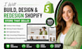 revamp, redesign, edit, update shopify store as a shopify expert