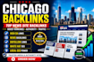 build high quality chicago backlinks on top news sites