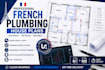create professional french plumbing house plans